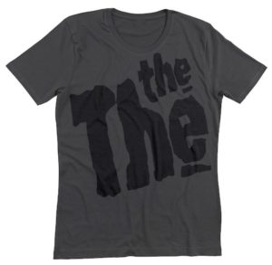 The The Logo, Grey THE THE, t-shirt, clothing, matt johnson, infected