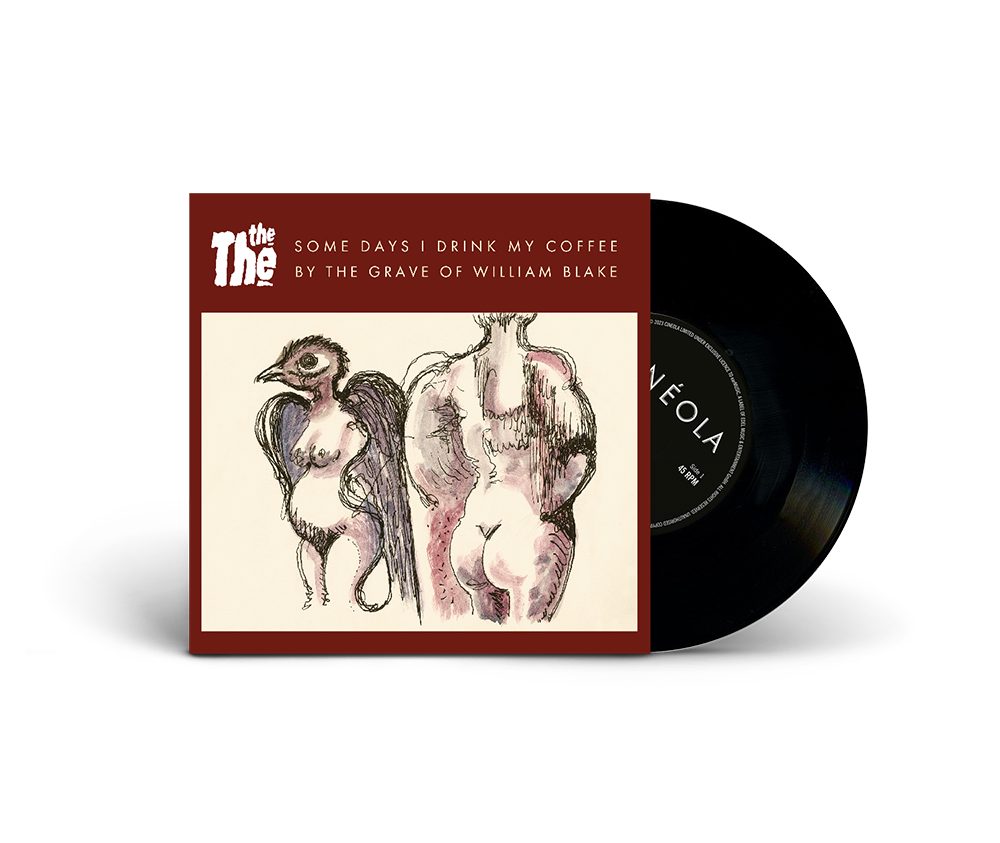 Some Days I Drink My Coffee By The Grave Of William Blake Ltd. Black 7” Vinyl Single